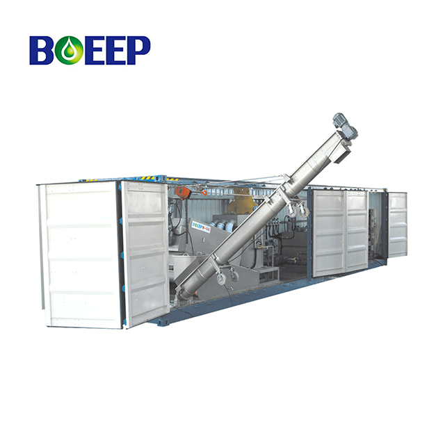 Мобильные сточные воды-очистные завод